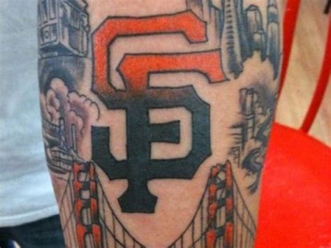 30 Mlb Tattoos For 30 Mlb Teams San Francisco Giants Tattoo Sf