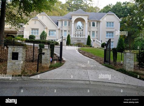 Atlanta Estate Properties For Sale Stock Photo - Alamy
