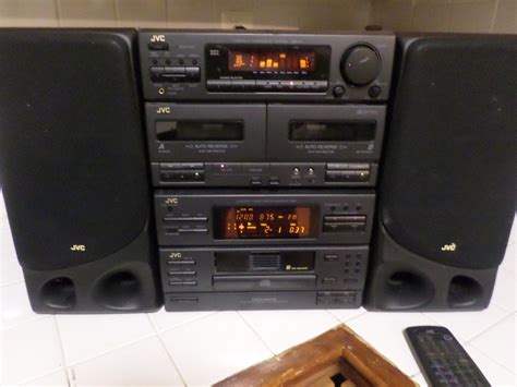 Early 1990s Jvc Home Stereo System Compact Component