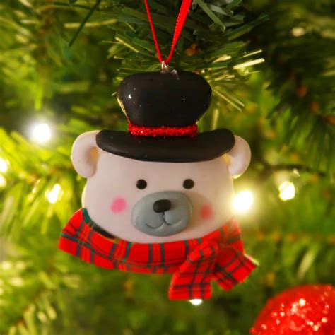 Cute Polar Bear Christmas Decor Christmas Decoration