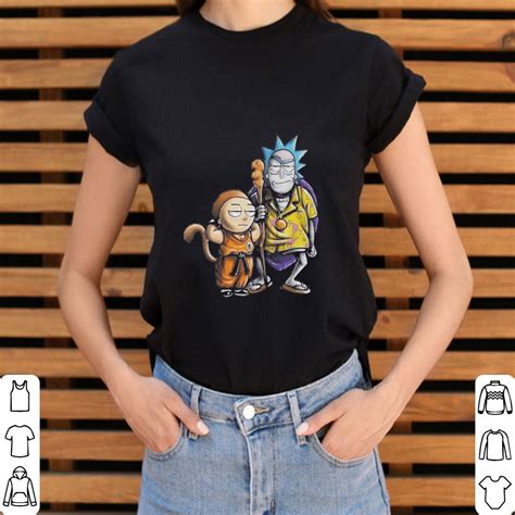 Rick reluctantly gives in to morty's wishes to get a pet dragon, then things get weird. Premium Rick and Morty Dragon Ball Z shirt, hoodie ...