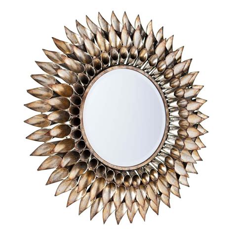Decorative mirrors often feature unusual forms which don't really make sense from a practical point of view and in some cases they have frames which feature there are no specific rule when it comes to mirror decoration. Southern Enterprises Leandro Round Decorative Wall Mirror ...
