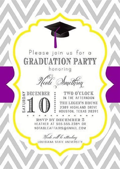 Designaplacemat College Graduation Invitation Wording