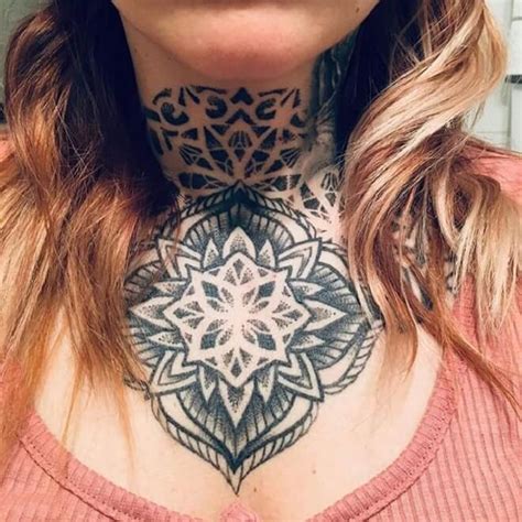 Top 30 Neck Tattoos For Women Most Beautiful Neck Tattoo Designs