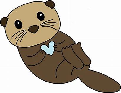 Clipart Otter Otters Sea Redbubble Gifts Cliparts