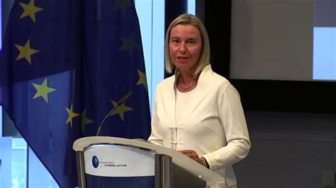 Federica Mogherini At The Eu Ambassadors Conference 2019 Youtube