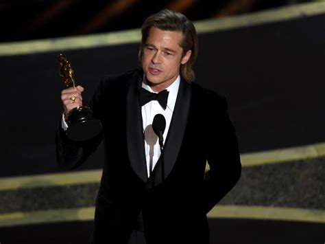 Brad Pitt Finally Wins An Acting Oscar Hollywood Ca Patch