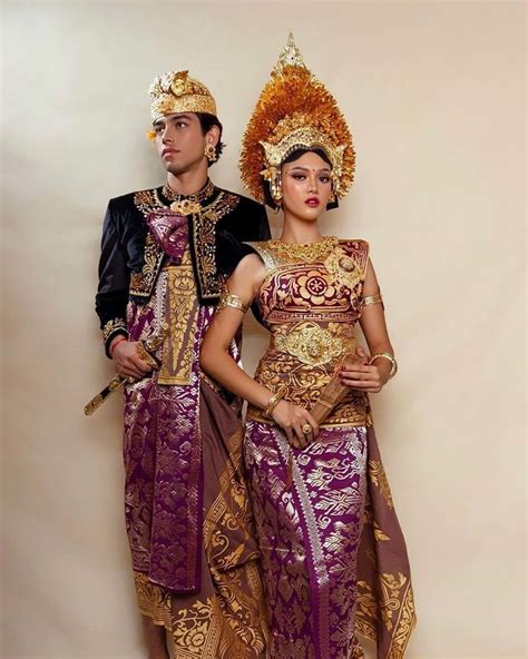 Bali Indonesia Traditional Wedding Dress Pakaian Tradisional