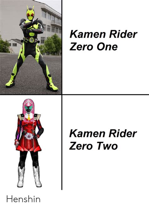 Mainly because of the red and 02 symbol. Kamen Rider Zero One Kamen Rider Zero Two Henshin | Anime ...