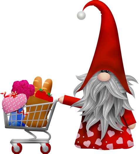 Image gratuite sur Pixabay - Valentine Gnome, Shopping, Lèvres | Images png image