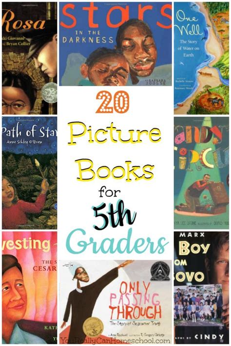 4.8 out of 5 stars 2,244. 20 Picture Books for 5th Graders | 5th grade books, Mentor ...