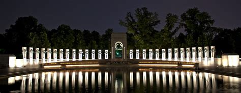 World War Ii Memorial By Night Atlantic Side Of Ww2 Memori Flickr