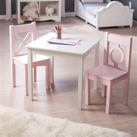 What are the shipping options for kids tables & chairs? Have to have it. Lipper Hugs and Kisses Table and 2 Chair ...