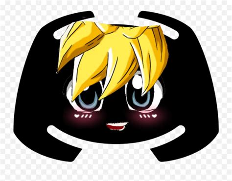 Discord Logo Black Png Transparent Anime Boy Discordblack Discord