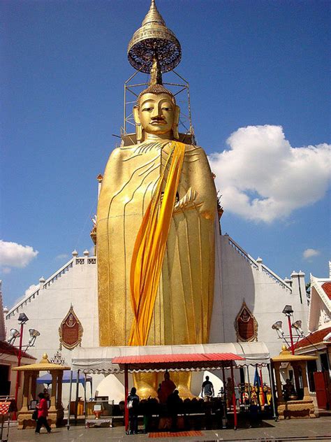 Buddha Quotes Online Standing Buddha In Bangkok Thailand