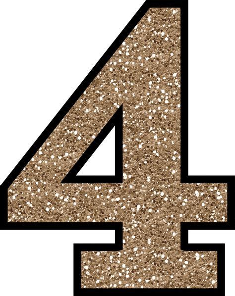 Glitter Without The Mess Free Digital Printable Glitter Numbers 0 9