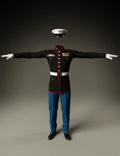 Marine Dress Blues Wip Commercial Page 3 Daz 3d Forums