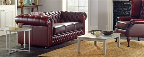 Buy A 3 Seater Chesterfield Sofa At Sofas By Saxon