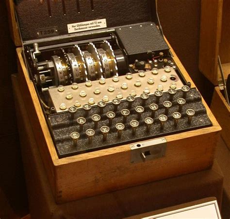 Enigma Machine Via Wikipedia I Just Love Old Gadgets Theres