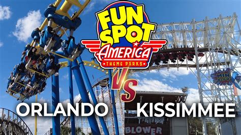 Fun Spot America Orlando Vs Kissimmee Theme Park Battle Youtube