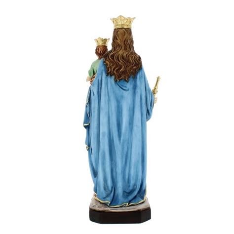Estatua Virgen María Auxiliadora Resina 60 Cm 154001497