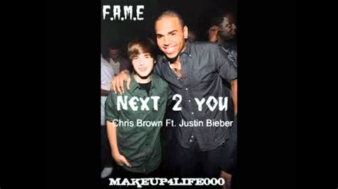 Next 2 You Chris Brown Ft Justin Bieber Youtube