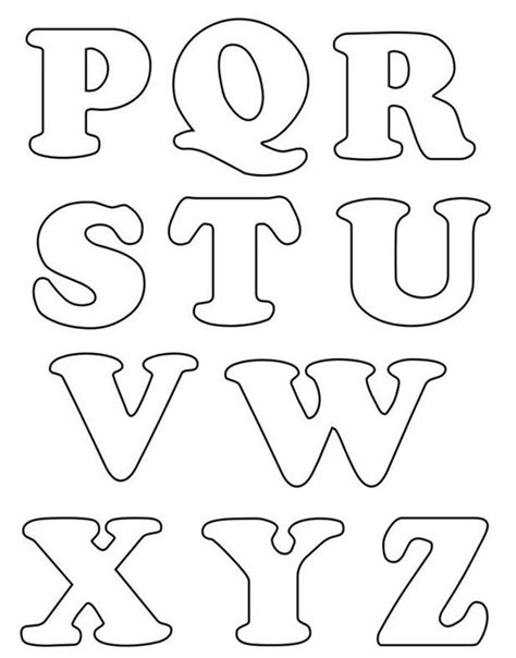 Todos os moldes de letras do alfabeto estão prontas para imprimir e usar da maneira que preferir. Moldes de Letra em EVA: para Recortar e Imprimir