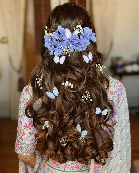 Trending Butterfly Hairstyle Ideas For Brides Shaadiwish