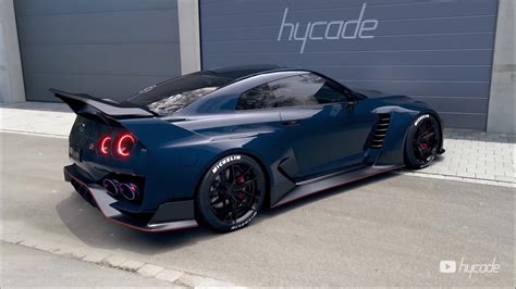 Nissan Gt R Custom Wide Body Kit By Hycade Buy With Delivery