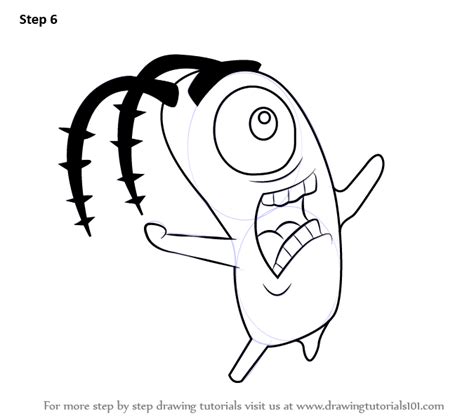 Learn How To Draw Plankton From Spongebob Squarepants Spongebob