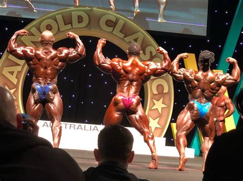 Arnold Classic Australia Open Bodybuilding Prejudging Call Out