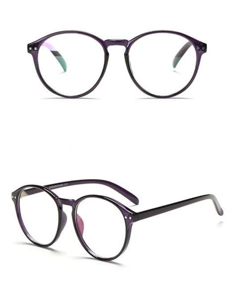 retro round womens eyeglass frames brand designer optical clear lens e novahe eyeglass
