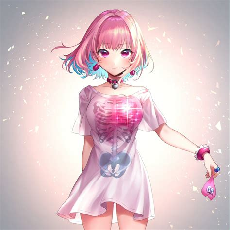 Sexy Anime Girl With Pink Hair Ibikini Cyou