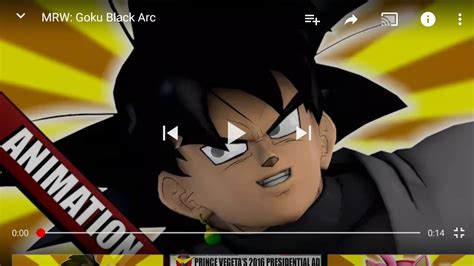 My Reaction To Goku Black Arc Youtube