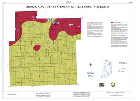 Dnr Water Aquifer Systems Maps 40 A And 40 B Unconsolidated And
