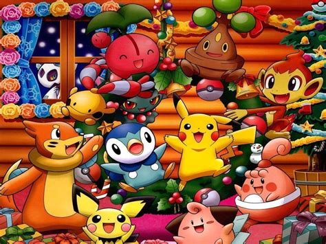 Christmas Pokémon Wallpapers Wallpaper Cave