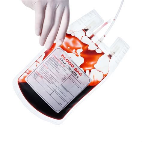 Disposable Single Blood Bag Cpda 1 450 Blood Collection Bag China
