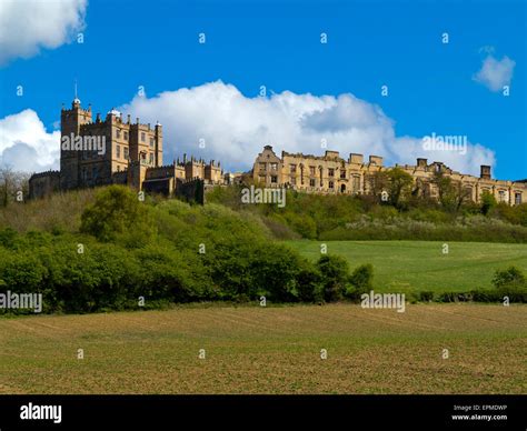 Bolsover Castle In Derbyshire England Uk A Grade 1 Listed Building In