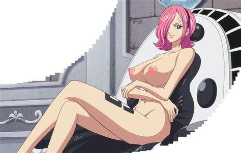 Vinsmoke Reiju One Piece Highres Nude Filter Third Party Edit 1girl Barefoot Breasts