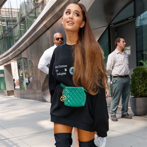 Ariana Grandes Fur Boots And More Instagram Celeb Style Moments From