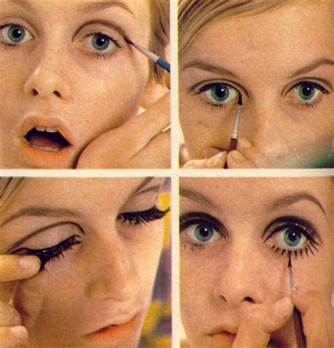 Twiggy Eyes Twiggy Makeup 60s Makeup 70s Makeup