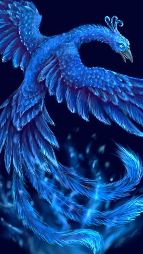 Blue Phoenix Wallpapers Wallpaper Cave