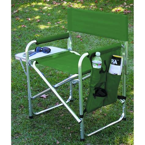 Foldable Aluminum Sports Chair Sport Chair Green Chair Oversized