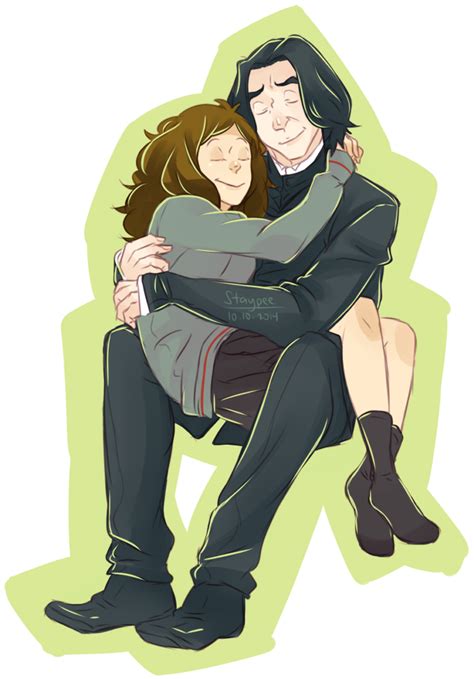 I Can Get Used To This By Staypee On Deviantart Severus Snape Hermione