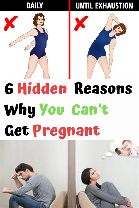 6 hidden reasons why you can t get pregnant health and fitnes