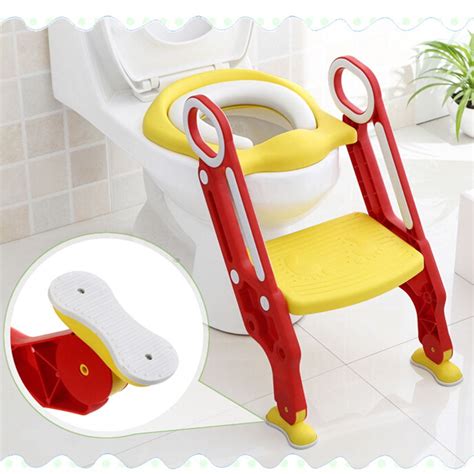 Clearance Potty Toilet Trainer Seat With Step Stool Ladder Adjustable
