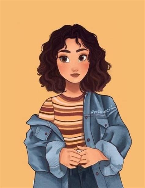 cartoon characters with curly hair pfp curly housewife cartoon character set containing 75 poses