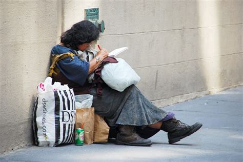 Homeless Woman Telegraph