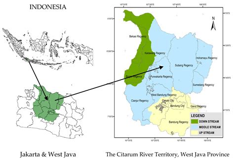 Indonesia Citarum River Map Sexiz Pix