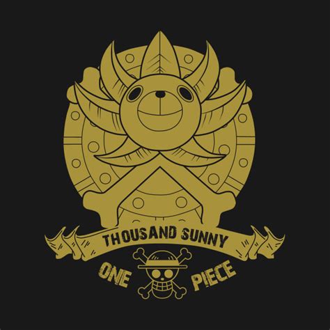 Thousand Sunny Logo One Piece Anime Anime T Shirt